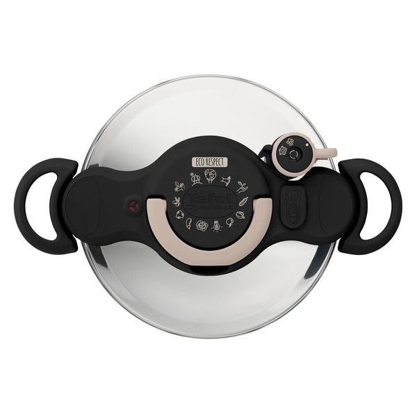 Oală sub presiune Eco Respect ClipsoMinut'® P4620775, 6L, 5 sisteme de siguranță, inducție, oţel inoxidabil Oală sub presiune Eco Respect ClipsoMinut'® P4620775, 6L, 5 sisteme de siguranță, inducție, oţel inoxidabil