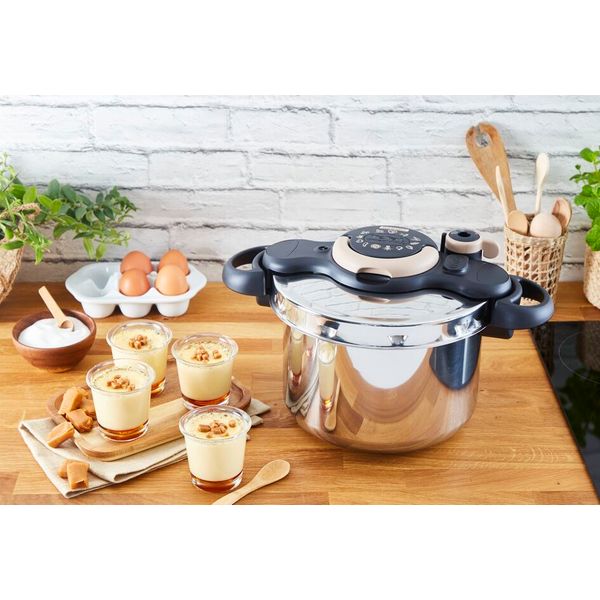 Oală sub presiune Eco Respect ClipsoMinut'® P4620775, 6L, 5 sisteme de siguranță, inducție, oţel inoxidabil Oală sub presiune Eco Respect ClipsoMinut'® P4620775, 6L, 5 sisteme de siguranță, inducție, oţel inoxidabil