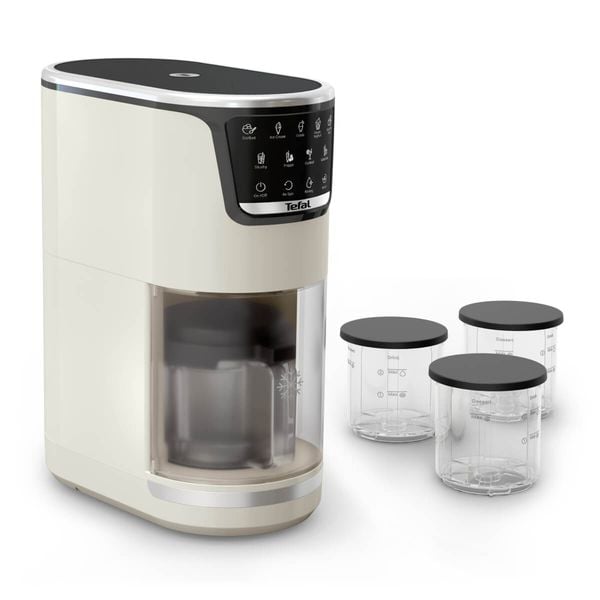 Pachet PROMO Aparat de &icirc;nghețată Tefal Dolci IG602AE0 & Blender vertical Tefal Quickchef+ HB67MB30
