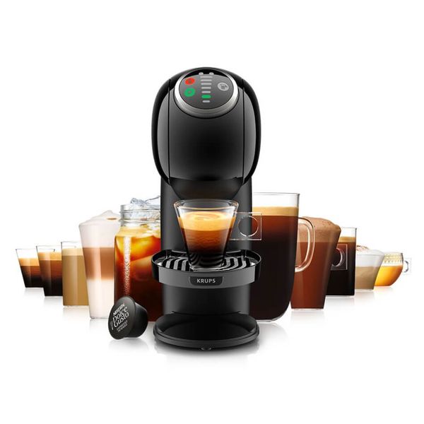 Pachet PROMO Espressor cu capsule Krups NESCAFÉ® Dolce Gusto® Genio S Plus KP340810 & Termos Tefal Travel Mug Classic N2020210