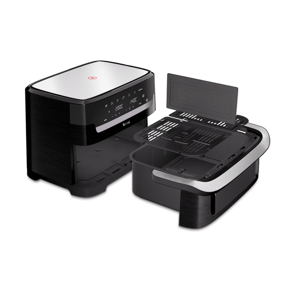 Pachet PROMO Friteuză cu aer cald Tefal Dual Easy Fry Flex EY9228E0 & Set de 5 piese Tefal Bienvenue K001A504