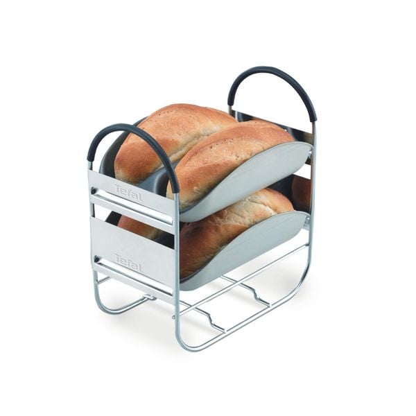 Pachet PROMO Mașină de p&acirc;ine Tefal Home Bread Baguette PF610138 & Set 3 piese pentru copt Tefal Easybake J174S274