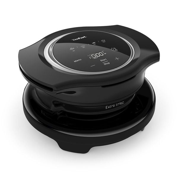 Pachet PROMO Multicooker inteligent cu gatire sub presiune Tefal Cook4Me+ CY851130 & Accesoriu multicooker pentru prajit Tefal Cook4Me+ Extra Crisp Lid EY150830