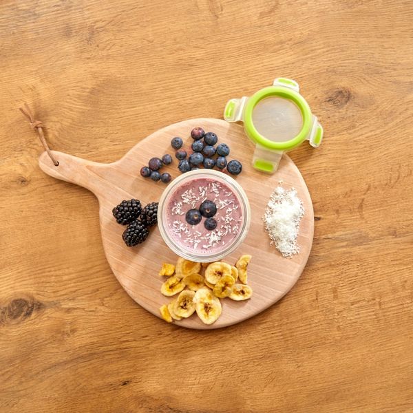 Recipient pentru smoothie Tefal MasterSeal To Go N1071510, 450 ml, 100% etans, capac cu clips, verde