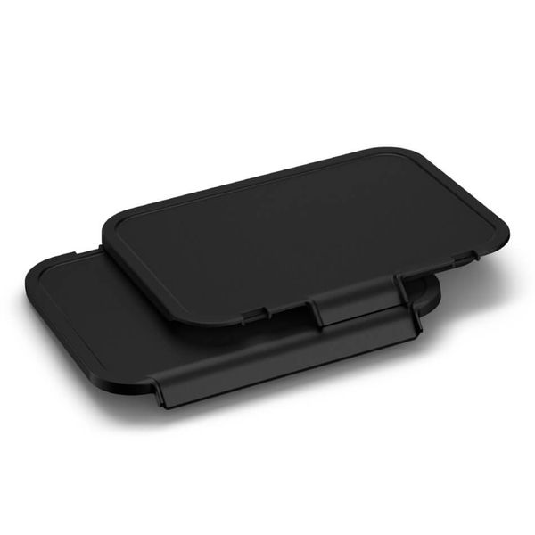Set 2 plite plancha Tefal XA733810 antiaderente pentru grătar electric OptiGrill 4 &icirc;n 1 și 2 &icirc;n 1, seriile GC774xx, GC773xx, GC772xx, negru
