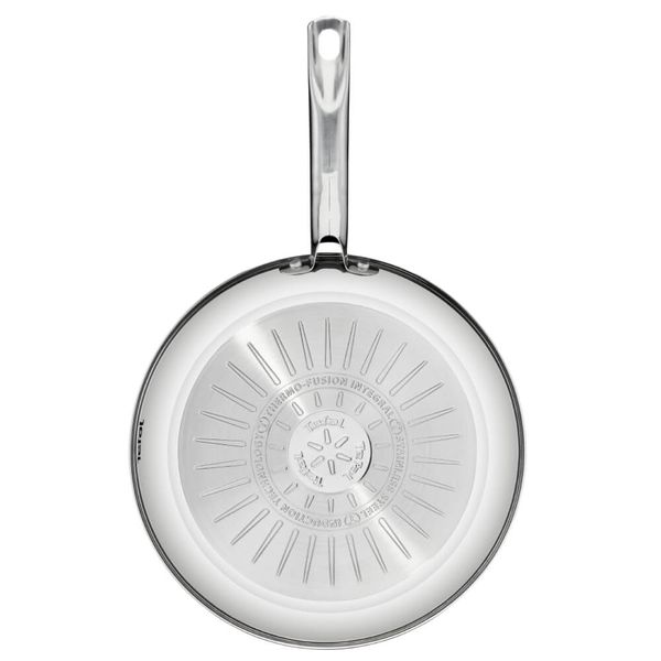 Set de tigăi cu 2 piese Tefal Intuition B817S255 de 20/26 cm, Thermo-Signal™, inductie, înveliș antiaderent, exterior inox
