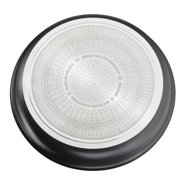 Set de 3 piese Tefal Ingenio Eco Resist L3979102, tigaie de 24/28&nbsp;cm, m&acirc;ner detașabil, &icirc;nveliș antiaderent Titanium Anti-Scratch, indicator Thermo-Signal&trade;, compatibil cu inducția