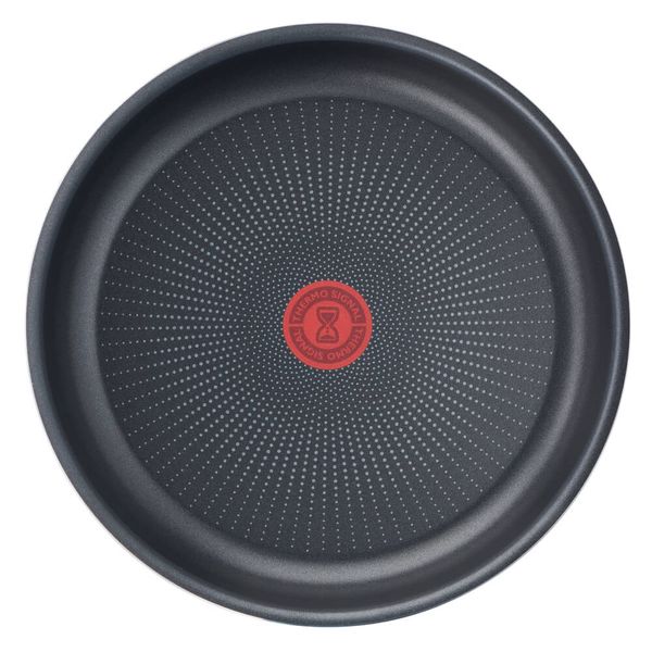 Set de 3 piese Ingenio XL Force L1589132, tigaie 24/28 cm, m&acirc;ner detașabil, &icirc;nveliș antiaderent, Thermo-Signal