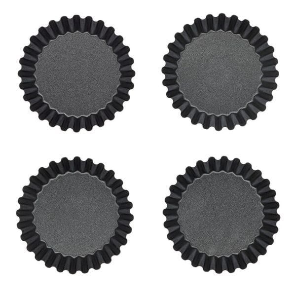 Set 4 forme pentru copt briose Tefal PerfectBake J5558102, 11 cm, &icirc;nveliș antiaderent