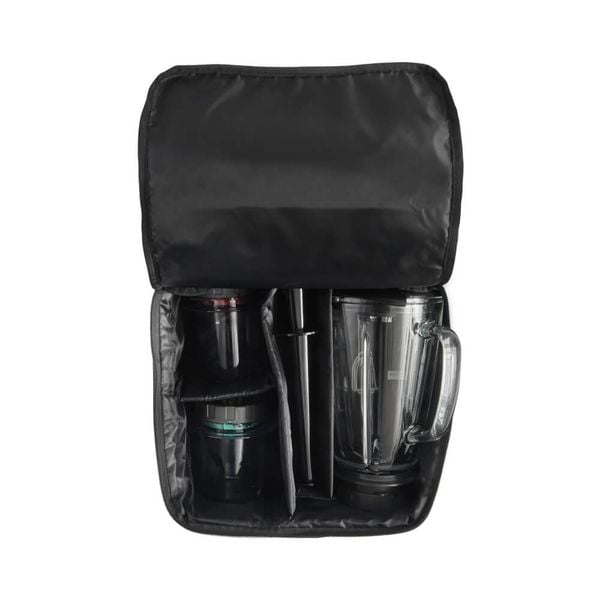 Set accesorii 5-in-1 pentru robot de bucatarie Tefal I-Coach Mix & Drink XF650038, zdrobire gheata, preparare smoothie, tocare si macinare