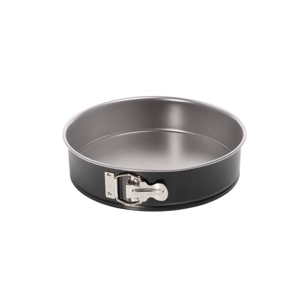 Set 3 piese pentru copt Tefal Easybake J174S274, formă rotundă cu margini detașabile 25 cm, bază pentru savarină, tavă dreptunghiulară 26cm, &icirc;nveliș antiaderent, gri