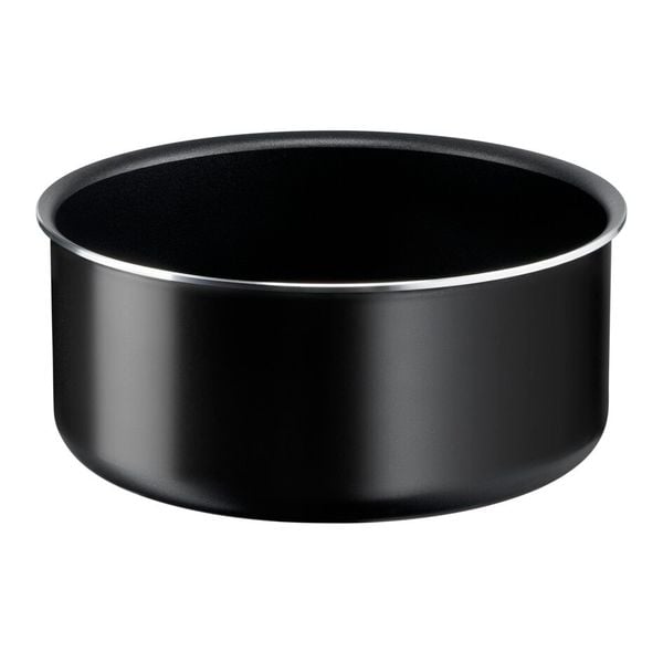 Set 10 piese Ingenio Easy Cook & Clean Tefal L1539053, m&acirc;nere detașabile, 16-28cm, aluminiu, negru