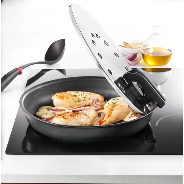 Set de 10 piese Tefal Ingenio Performance L6549603, inducție, mâner detașabil, înveliș antiaderent 100% sigur, stivuibil, negru Set de 10 piese Tefal Ingenio Performance L6549603, inducție, mâner detașabil, înveliș antiaderent 100% sigur, stivuibil, negru