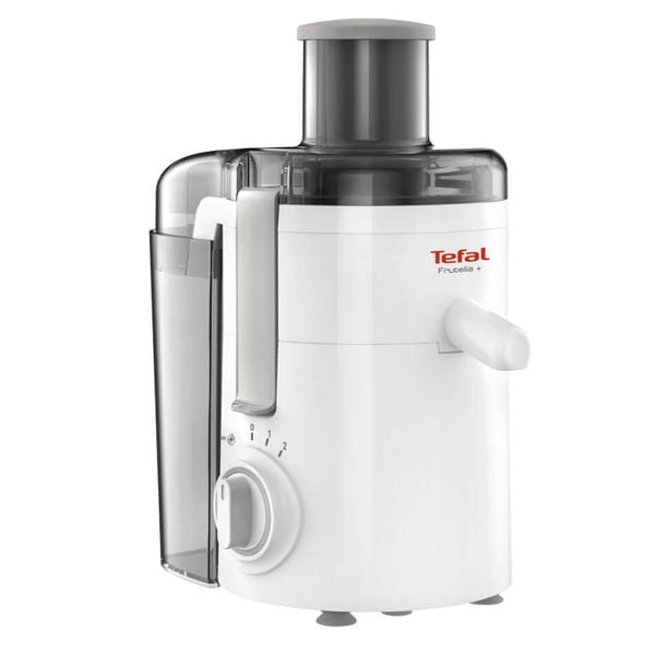 Storcător de fructe și legume Tefal Frutelia+ ZE370138, 350W, 2 viteze, recipient pulpă 0.95L, funcție Pulse, alb