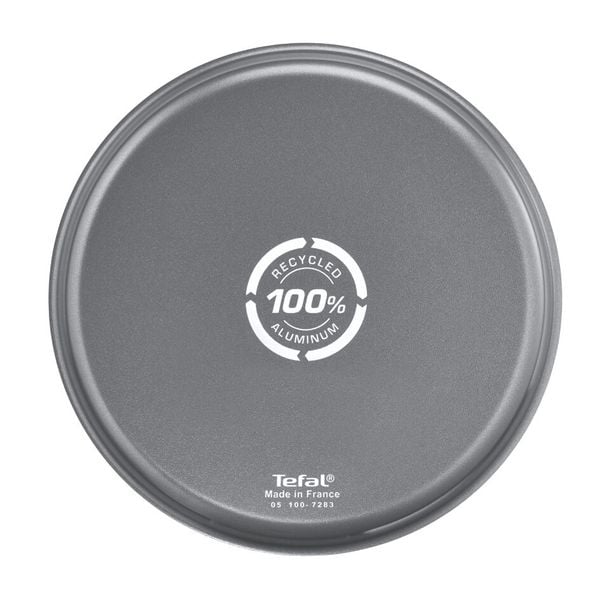 Tavă de copt rotundă Tefal La Recyclée J5709702, 26 cm, înveliș antiaderent, aluminiu, gri Tavă de copt rotundă Tefal La Recyclée J5709702, 26 cm, înveliș antiaderent, aluminiu, gri