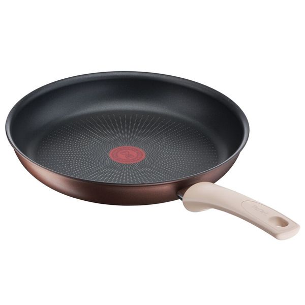 Tigaie Eco Respect de 28 cm G2540653, indicator termic Thermo-Signal™, 100% aluminiu reciclat, inducție, maro-portocaliu Tigaie Eco Respect de 28 cm G2540653, indicator termic Thermo-Signal™, 100% aluminiu reciclat, inducție, maro-portocaliu