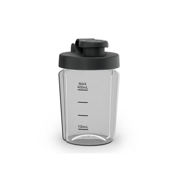 Recipient portabil Tefal XF1908E0, 400 ml, Tritan®, compatibil cu blenderele Tefal Blend Up, seriile BL19xx, transparent