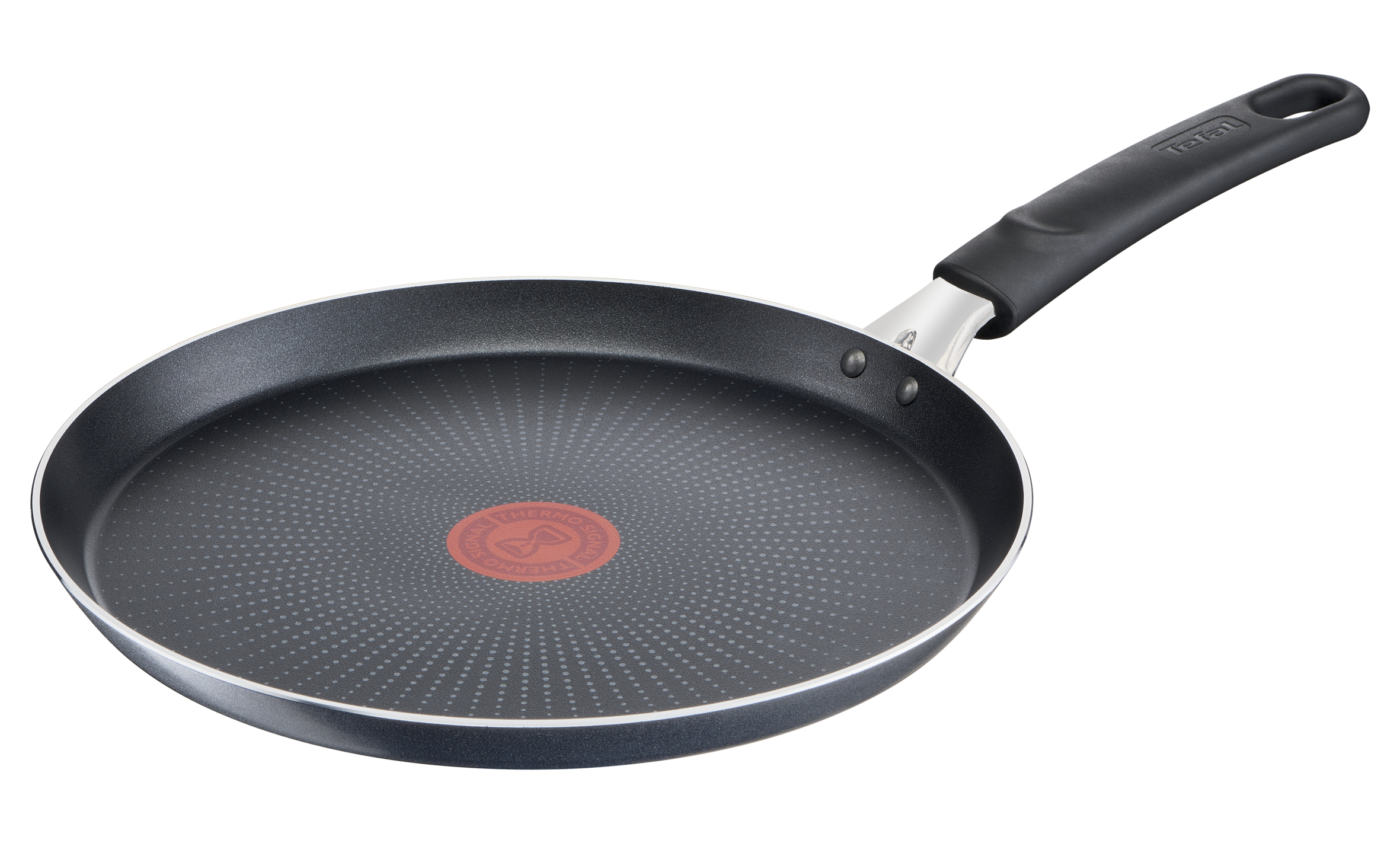 Tigaie pentru clatite XL Force C3851053, 25 cm, invelis antiaderent 100% sigur, de lunga durata, Thermo-Signal™, baza Diffusion+, aluminiu, ne