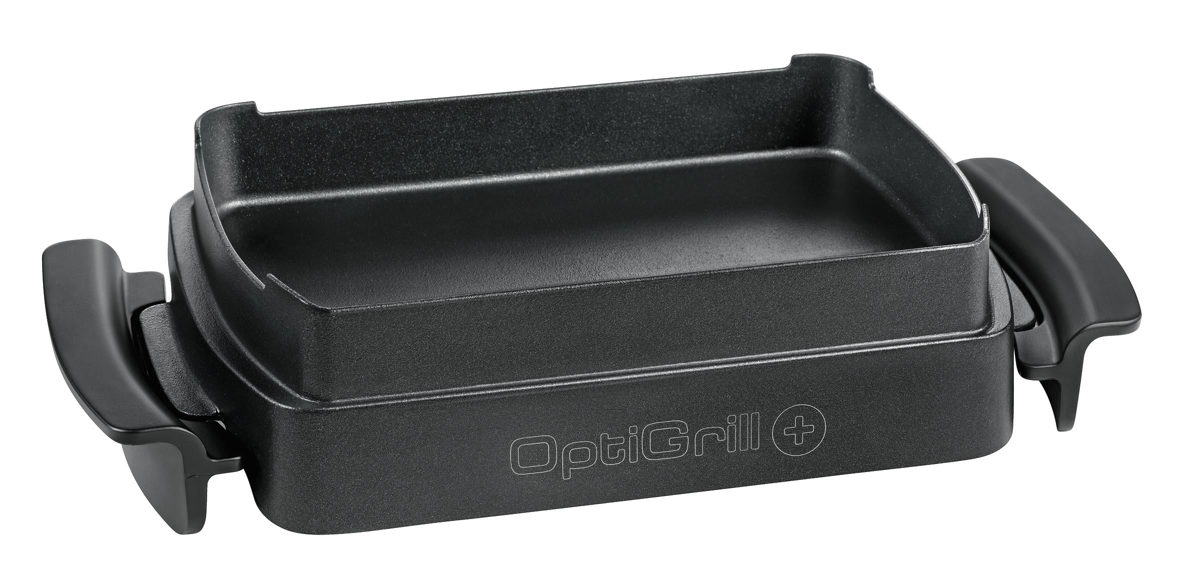 Accesoriu Snacking & Baking Tefal XA725870 pentru OptiGrill+ si Elite, 1.6 L, pentru 2-4 portii, suprafata antiaderenta, aluminiu, seriile GC71