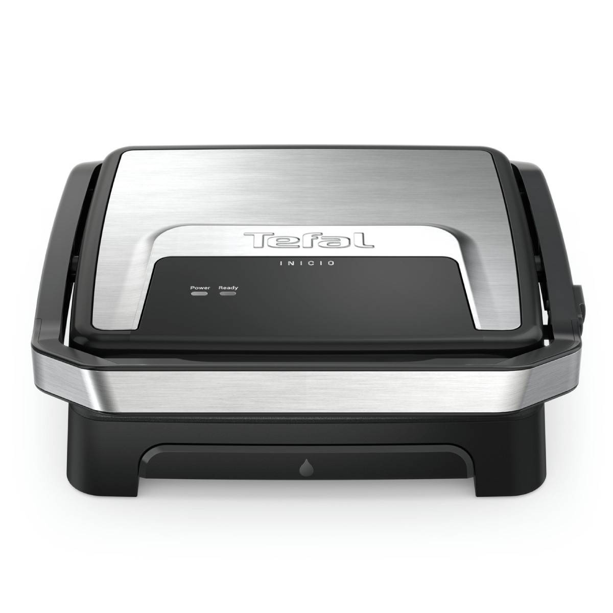 Gratar electric Tefal Inicio 2 in 1 GC271D10, 2000 W, pentru panini si grill, suprafata gatire 29 x 26 cm, pana la 6 portii, placi antiaderente, tava