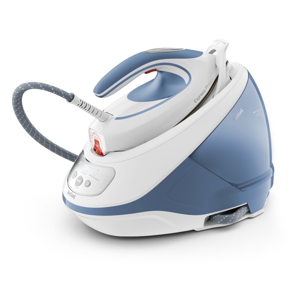 Statie de calcat cu abur Tefal Express Protect SV9202E0, 2800W, presiune 7.5 bari, jet de abur 520 g/min, rezervor 1.8L, talpa Durilium Airglide Aut