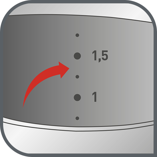 Gradații ușor de citit