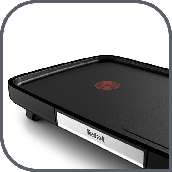 Suprafață antiaderenta Resist+ cu tehnologia Thermo-Spot®