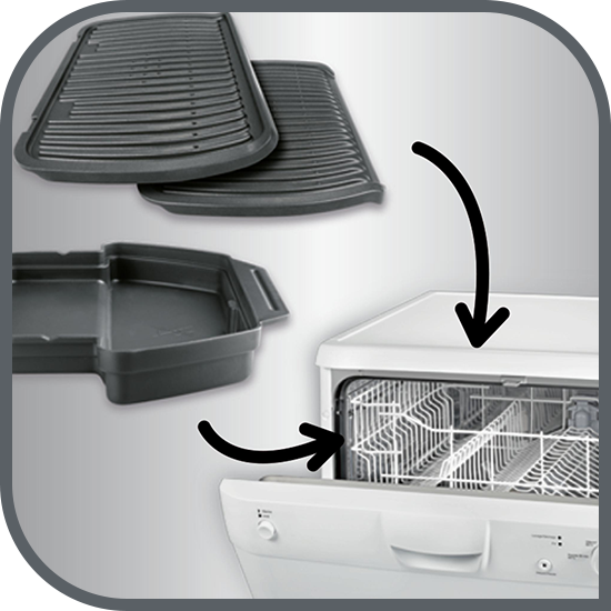 Compatibilitate cu maşina de spălat vase