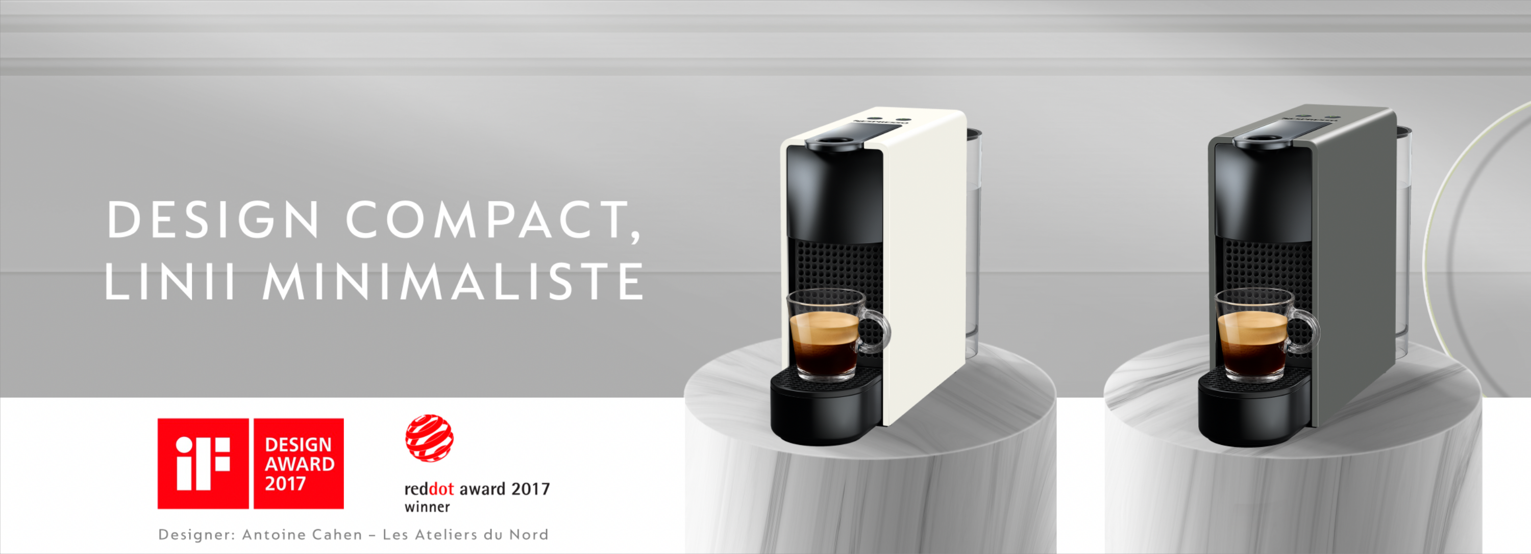 Espressor Nespresso by Krups Essenza Mini & Aeroccino 3